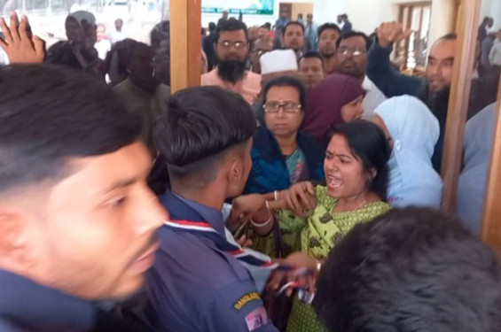 চাঁদপুরে স্কাউটের কমিটি গঠন নিয়ে হট্টগোল