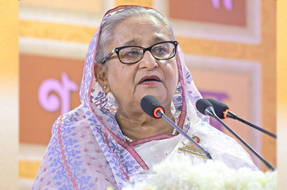 আমরা আর পেছনে ফিরে তাকাব না : প্রধানমন্ত্রী