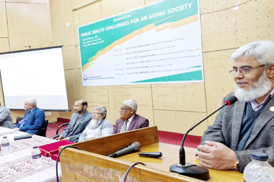 শাবিপ্রবিতে বয়স্কদের স্বাস্থ্য বিষয়ক সেমিনার অনুষ্ঠিত