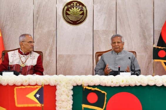 বাংলাদেশ-পূর্ব তিমুরের সম্পর্ক ক্রমশ গভীর হচ্ছে: প্রধান উপদেষ্টা