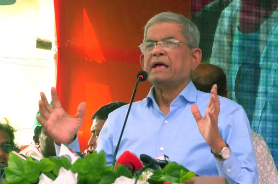 গণঅভ্যুত্থানে তারেক রহমান ইউনিক নেতৃত্ব দিয়েছেন: মির্জা ফখরুল