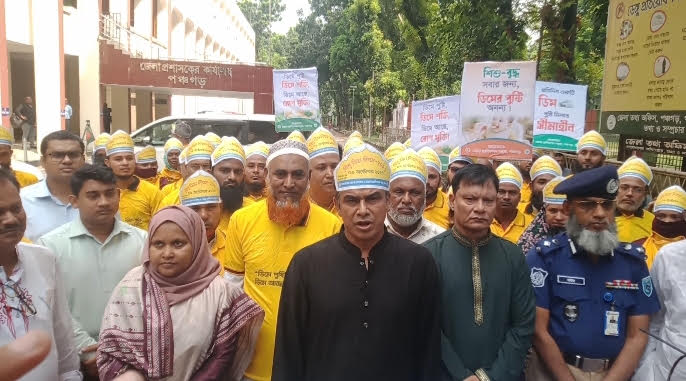 গর্ভবতী মায়ের পুষ্টির চাহিদা পূরণ করতে ডিমের বিকল্প নেই: পঞ্চগড়ে পানি সম্পদ প্রতিমন্ত্রী আজাদ