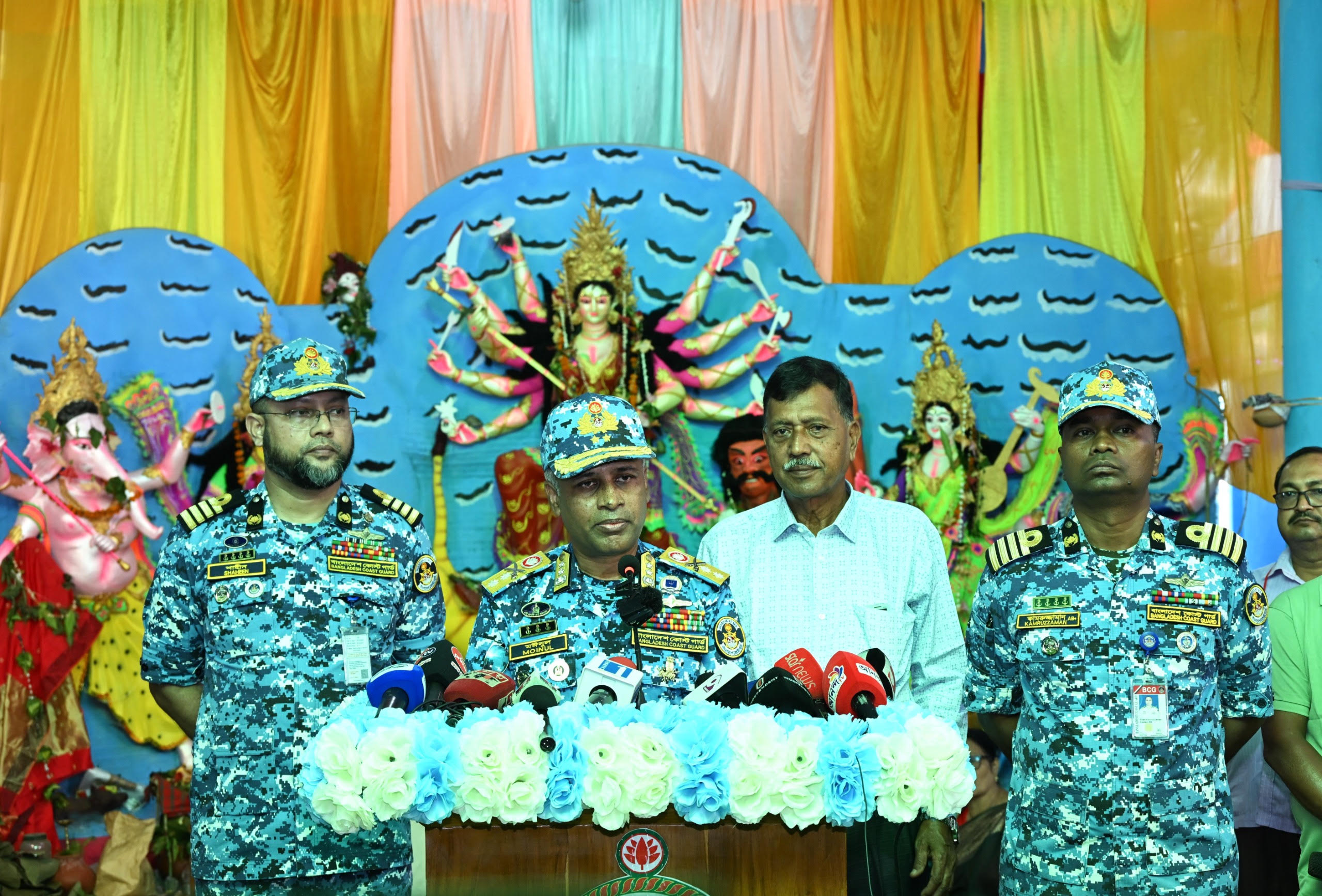 পূজার নিরাপত্তায় উপকূলে তৎপর কোস্ট গার্ড