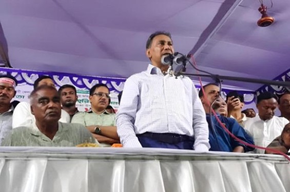 ১৮ বছর পর জলঢাকার গন সংবর্ধনায় খালেদা জিয়ার ভাগ্নে  তুহিন