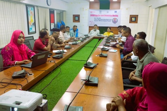 ব্র্যাক শিখা প্রকল্পের ওরিয়েন্টেশন সভা অনুষ্ঠিত