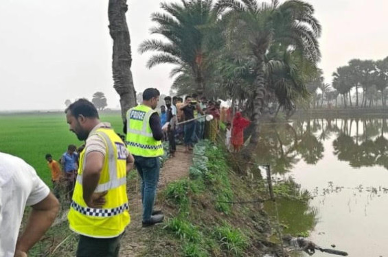 যশোর মনিরামপুর উপজেলায়  মাছের ঘেরে যুবকের  লাশ উদ্ধার
