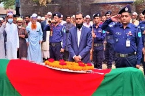 সাবেক এমপি জোয়াহেরের রাষ্ট্রীয় মর্যাদায় দাফন সম্পন্ন