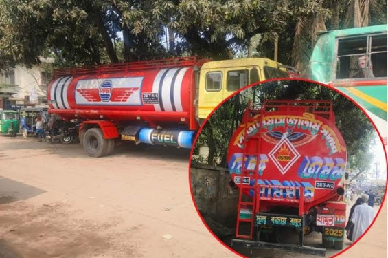 ঢাকা - সিলেট মহাসড়কে অবৈধ ভাবে তেল বিক্রির সময় ১৮ হাজার লিটার ডিজেল জব্দ, আটক ১