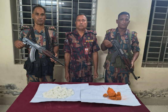 বেনাপোলে ভারতীয় বিস্ফোরক পাউডার আটক