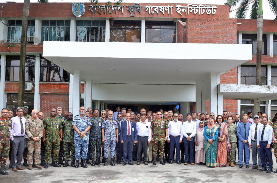 বরির গবেষণা কার্যক্রম ঘুরে দেখল এনডিসি প্রতিনিধি দল, ভূয়সী প্রশংসা