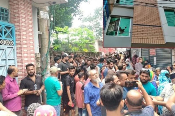 যশোর-৪ আসনের এমপির বাড়ির সামনে বিক্ষোভ, মহাসড়ক অবরোধ