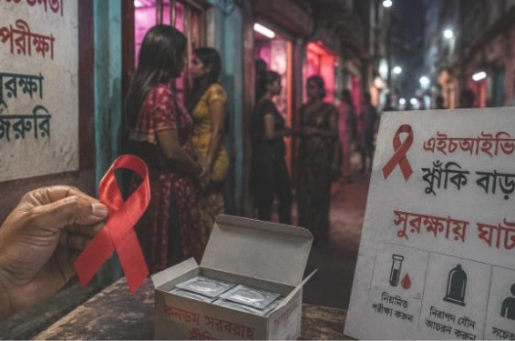 যশোরে এইচআইভি ঝুঁকি বাড়লেও সুরক্ষায় ঘাটতি