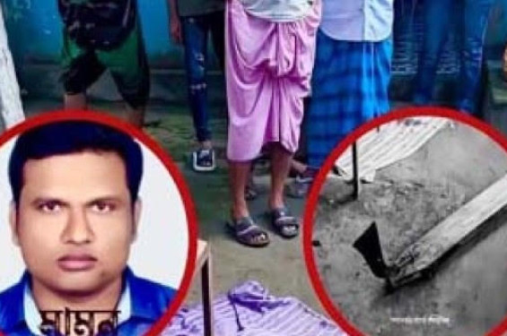 যশোরে বঁটি দিয়ে মাকে হত্যায় শিক্ষক ছেলে হেফাজতে