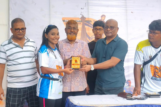 ঠাকুরগাঁওয়ে রাষ্ট্রপতিকে উৎসর্গ করে হাফ ম্যারাথন