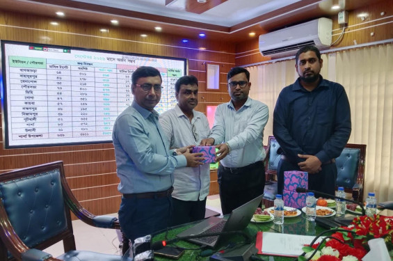 জন্ম-মৃত্যু নিবন্ধনে শার্শায় প্রথম নিজামপুর ইউনিয়ন পরিষদ