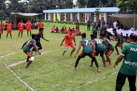 পঞ্চগড়ে জেলা পুলিশের আয়োজনে কাবাডি প্রতিযোগিতা