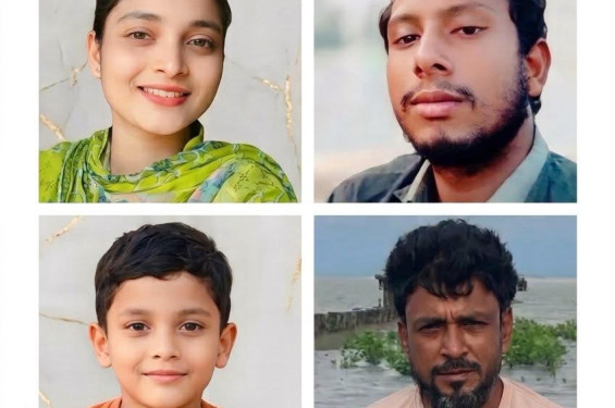 সোনারগাঁওয়ে মেঘনা নদীতে ঝড়ে নৌকাডুবি: একই পরিবারের চারজন নিখোঁজ, নারীর মরদেহ ও মাঝিসহ আটজন উদ্ধার