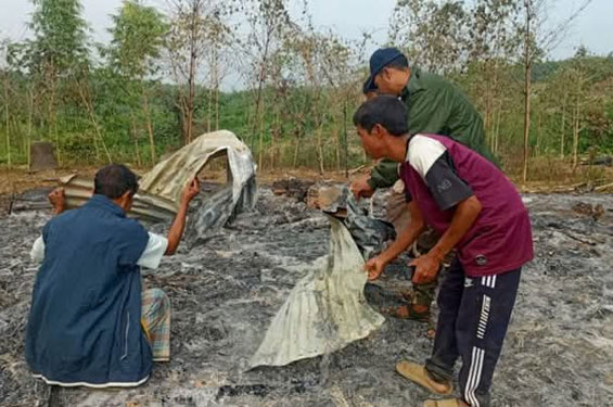 বান্দরবানে ১৭ ত্রিপুরা পরিবারের বাড়িঘর পোড়ানোর ঘটনায় পার্বত্য চুক্তি বাস্তবায়ন আন্দোলনের উদ্বেগ ও নিন্দা