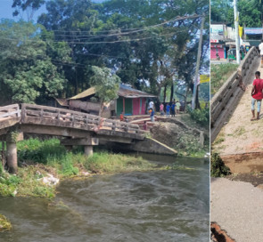 লক্ষ্মীপুরে সেতু ধসে যাতায়াত বন্ধ, দুর্ভোগে লাখো মানুষ