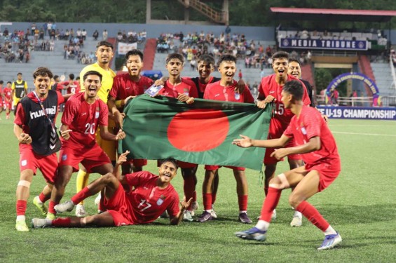 নেপালকে হারিয়ে সাফের ফাইনালে বাংলাদেশ
