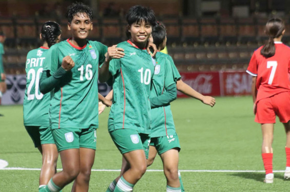 নেপালকে ৩ গোলে হারাল বাংলাদেশ