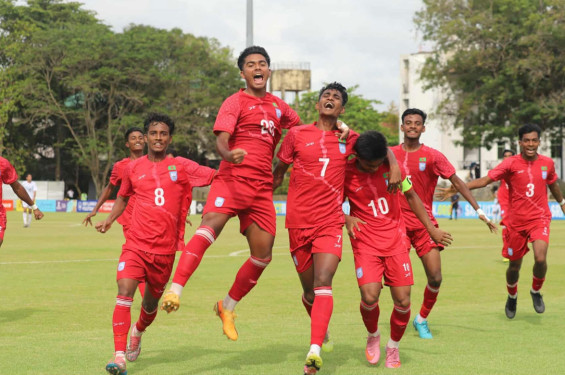 পাকিস্তানকে ২-০ গোলে হারিয়ে ফাইনালে বাংলাদেশ