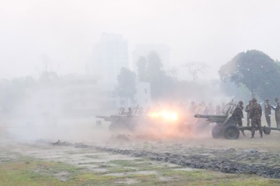 স্বাধীনতা দিবসে সেনাবাহিনীর ৩১ তোপধ্বনি