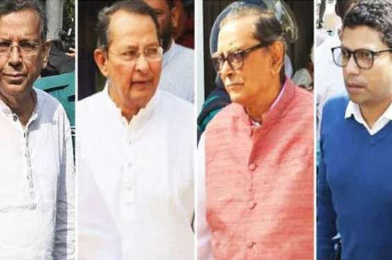 চার সাবেক মন্ত্রীসহ নয়জনকে নতুন মামলায় গ্রেফতার