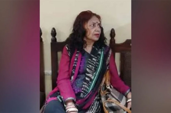 গয়েশ্বর চন্দ্র রায়ের স্ত্রী ঝর্ণা রায় মারা গেছেন