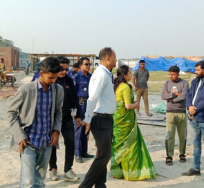 শরীয়তপুরে অবৈধ ইটভাটায় অভিযান, দুই লাখ টাকা জরিমানা