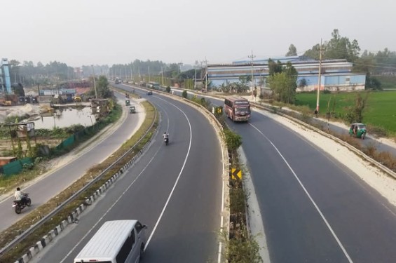 স্বস্তির ঈদযাত্রা ঢাকা-টাঙ্গাইল সড়কে, নেই যানজট