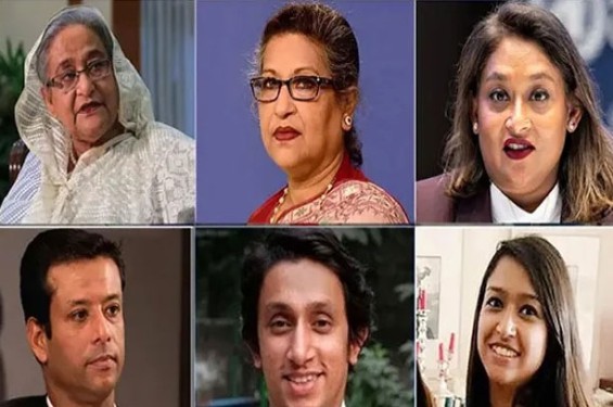 হাসিনা, রেহানা, জয়, পুতুলসহ সাতজনের দেশত্যাগে নিষেধাজ্ঞা