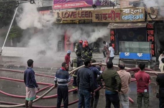 উত্তরার রেস্টুরেন্টের আগুন নিয়ন্ত্রণে