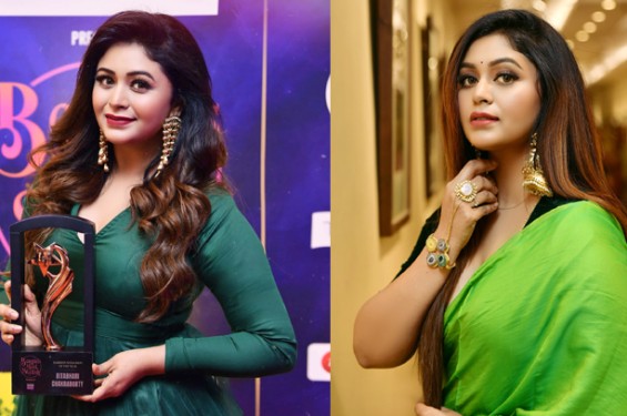 ‘সাহসী’ ঋতাভরীর বড় সম্মাননা