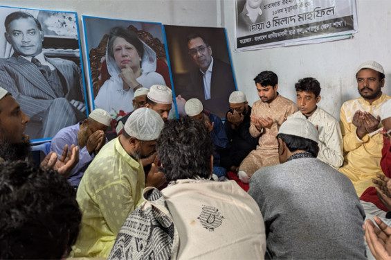 কোকো'র ১০তম মৃত্যু বার্ষিকীতে শেরপুর জেলা ছাত্রদলের দোয়া ও মিলাদ মাহফিল