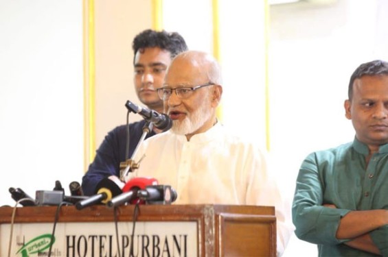 জাতীয় নির্বাচন বিলম্ব করতে ষড়যন্ত্র চলছে: খন্দকার মোশাররফ