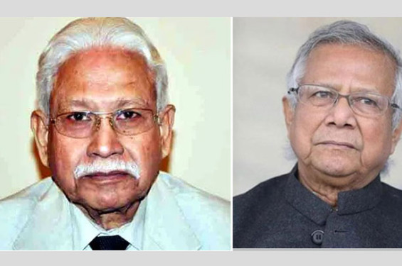 কে এম সফিউল্লাহ'র মৃত্যুতে প্রধান উপদেষ্টার শোক