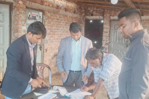 আটোয়ারীতে ইটের ভাটায় মাটি মজুদ করায় ২ লক্ষ টাকা জরিমানা