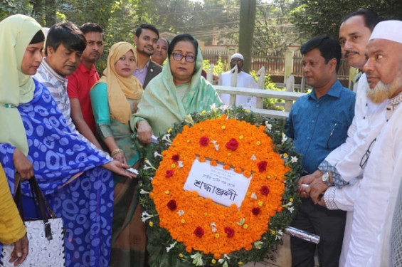মেজর জলিলের দেশপ্রেম আমাদের জন্য অনুপ্রেরণা: শেরীফা কাদের