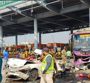 ঢাকা-মাওয়া এক্সপ্রেসওয়েতে সড়ক দুর্ঘটনায় নিহত ৫