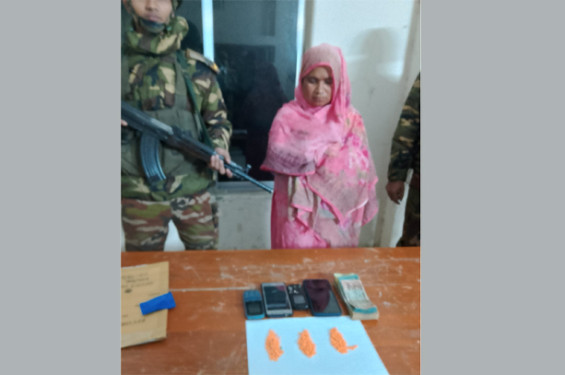 রায়পুরে ৩০০ পিজ ইয়াবাসহ নারী মাদক ব্যবসায়ী গ্রেপ্তার