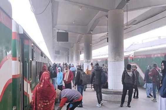 রাজশাহী থেকে সারাদেশে রেল চলাচল শুরু