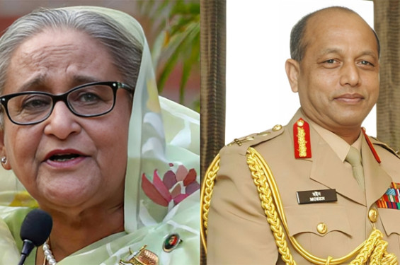 পিলখানায় বিডিআর হত্যাকান্ড: শেখ হাসিনা-মইনের বিরুদ্ধে ট্রাইব্যুনালে অভিযোগ