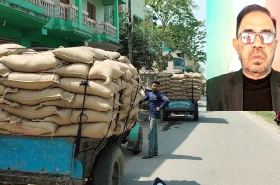 শার্শায় বিএনপি নেতার বিরুদ্ধে ১৫৫ বস্তা চাল লুটের অভিযোগ
