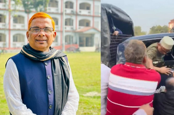 পাবনায় পুলিশের গাড়ি থেকে আওয়ামী লীগ নেতাকে ছিনিয়ে নিলেন নেতাকর্মীরা,  ৮ পুলিশ সদস্য আহত