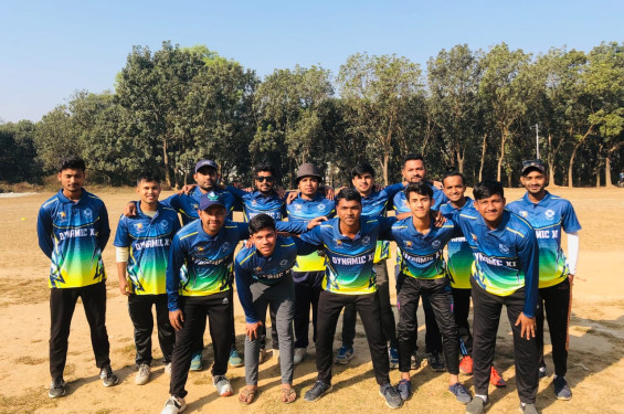 মারুফের দুর্দান্ত সেঞ্চুরিতে ডায়নামিক ইলেভেনের দাপুটে জয়।