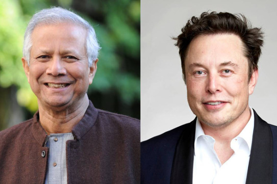 বাংলাদেশে স্টারলিংক আনার বিষয়ে অধ্যাপক ইউনূস-ইলন মাস্ক আলোচনা