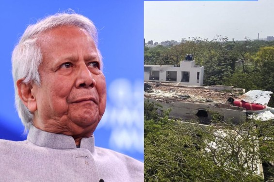 ভারতে বিমান দুর্ঘটনায় প্রধান উপদেষ্টার শোক, পাশে থাকার আশ্বাস